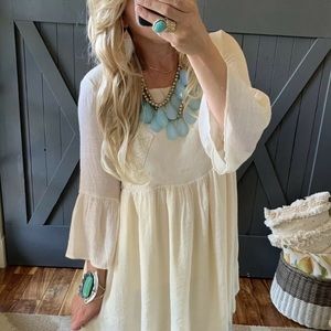 Bohemian Ethereal Embroidered Dress 👗